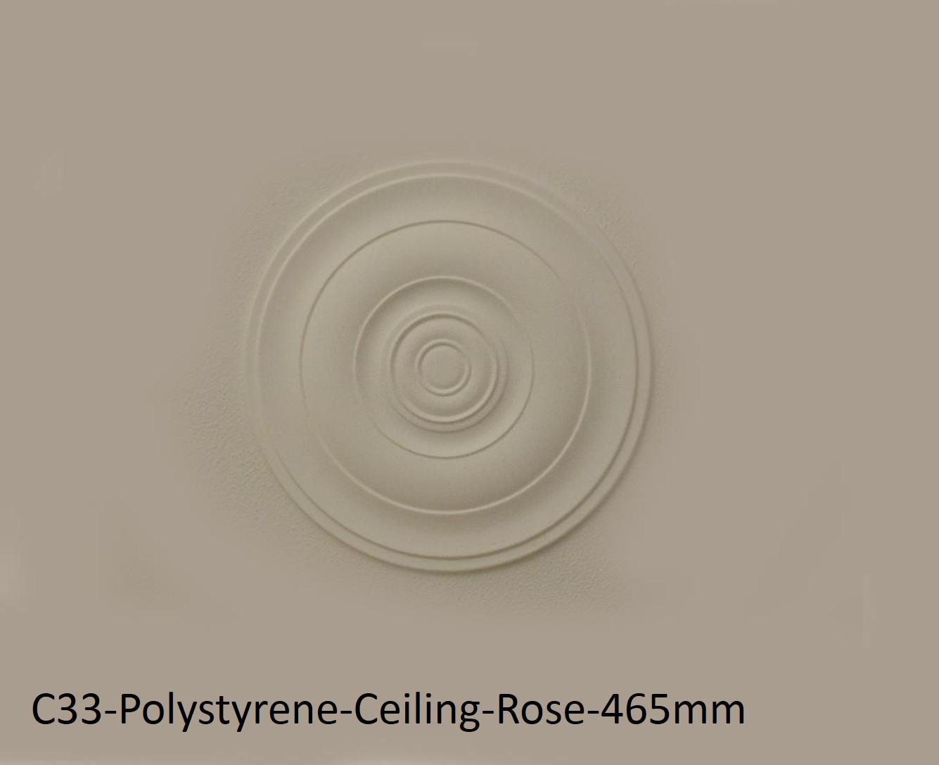 Extreme Mouldings C33 Polystyrene Ceiling Rose 445mm 